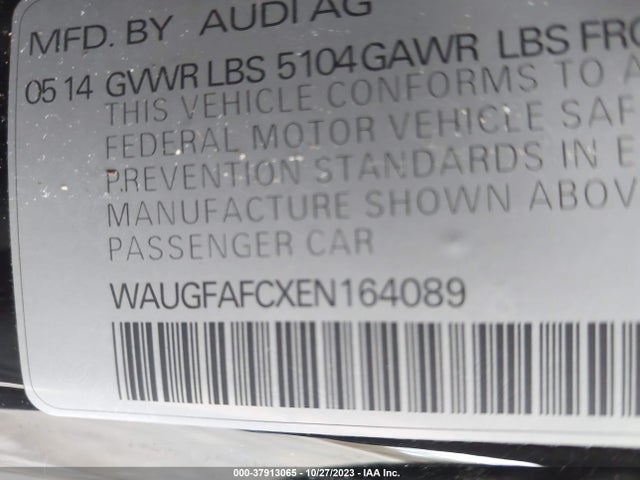 WAUGFAFCXEN164089 Audi A6 2.0t Premium