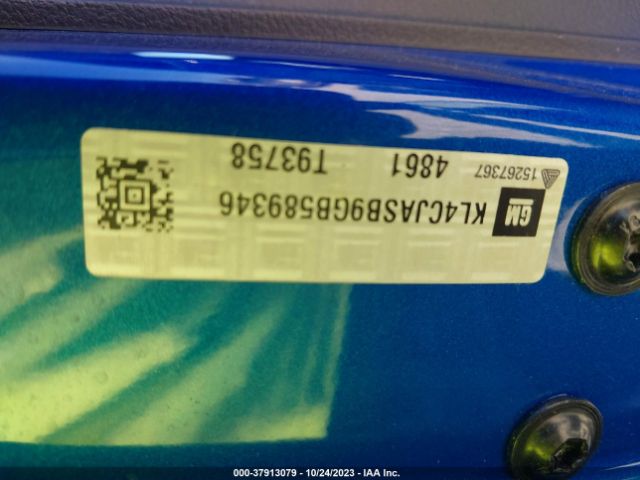 KL4CJASB9GB589346 Buick Encore