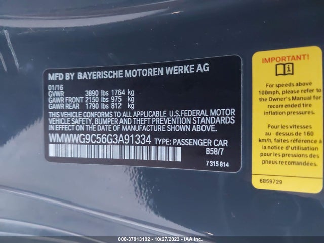 2016 MINI CONVERTIBLE WMWWG9C56G3A91334 Photo 8