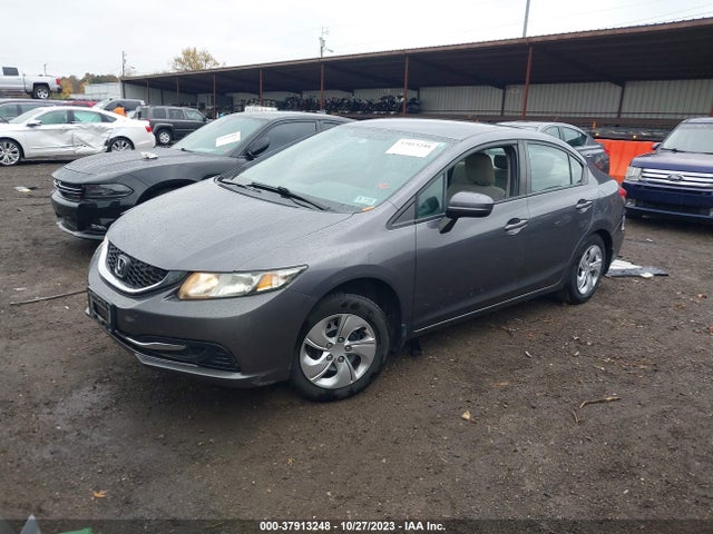 Honda Civic Sedan Lx 2014 19XFB2F57EE020621 Image 2