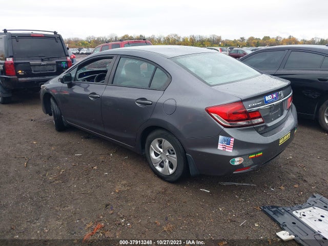 Honda Civic Sedan Lx 2014 19XFB2F57EE020621 Image 3