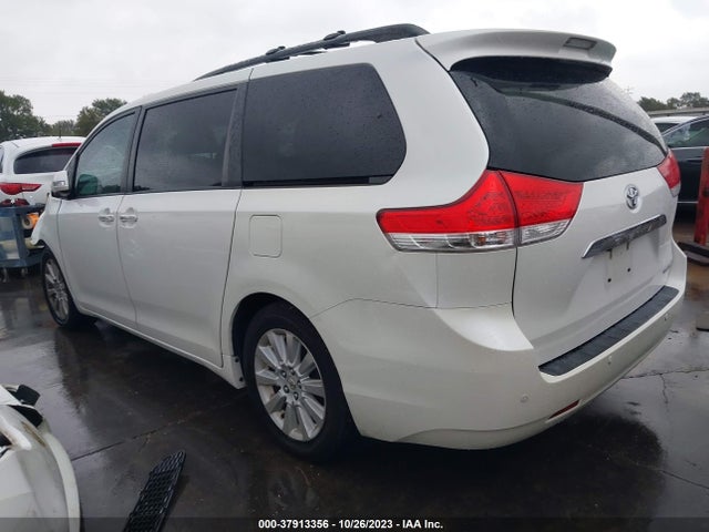 2013 TOYOTA SIENNA LIMITED V6 7 PASSENGER VIN: 5TDYK3DC0DS281884