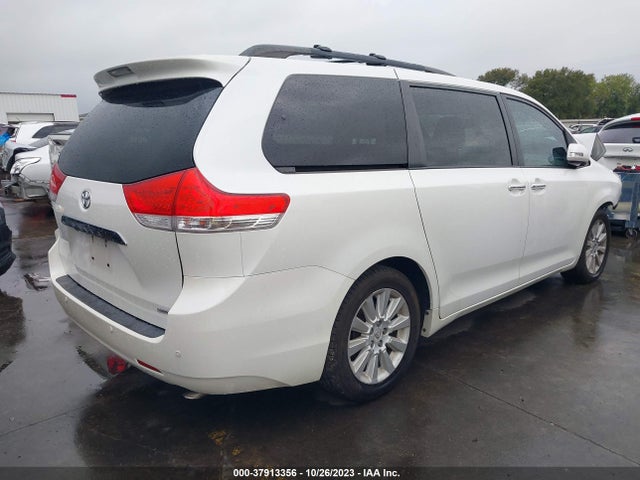 2013 TOYOTA SIENNA LIMITED V6 7 PASSENGER VIN: 5TDYK3DC0DS281884