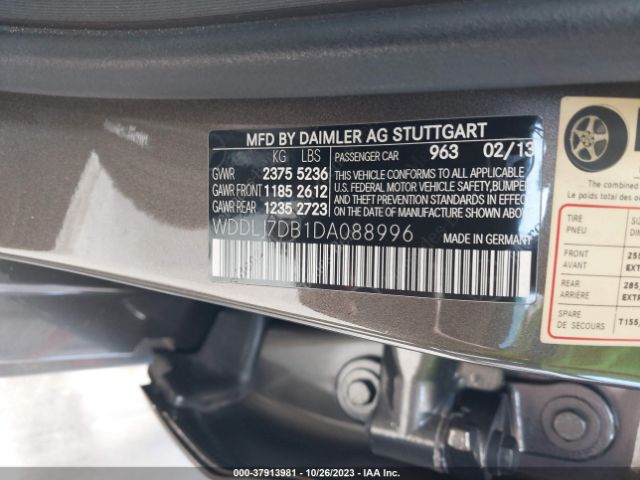 2013 MERCEDES-BENZ CLS-CLASS WDDLJ7DB1DA088996 Photo 8