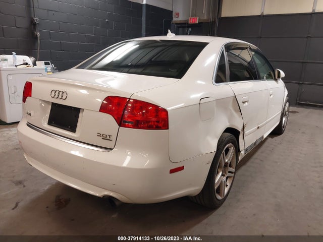 2008 AUDI A4 2.0T VIN: WAUDF78E28A068568