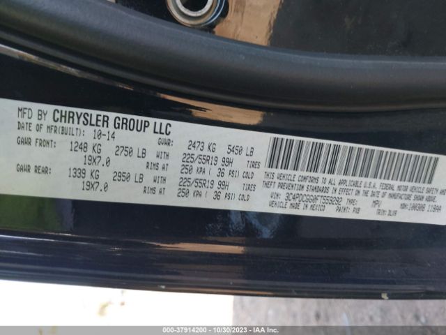 3C4PDCGG0FT559292 Dodge Journey Crossroad