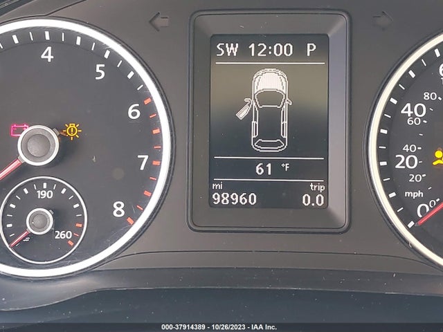2015 VOLKSWAGEN TIGUAN SE VIN: WVGAV7AX9FW597869