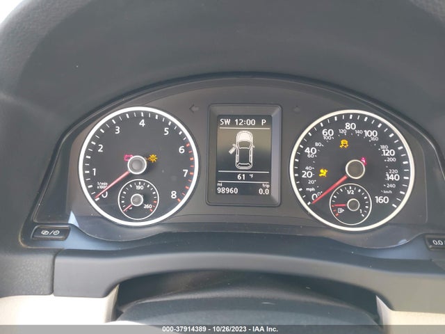 2015 VOLKSWAGEN TIGUAN SE VIN: WVGAV7AX9FW597869