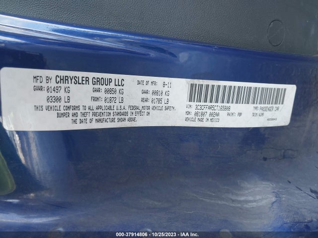 2012 FIAT 500 3C3CFFAR5CT165808 Photo 8