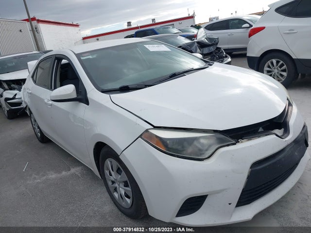 2016 TOYOTA COROLLA L VIN: 2T1BURHE2GC498008