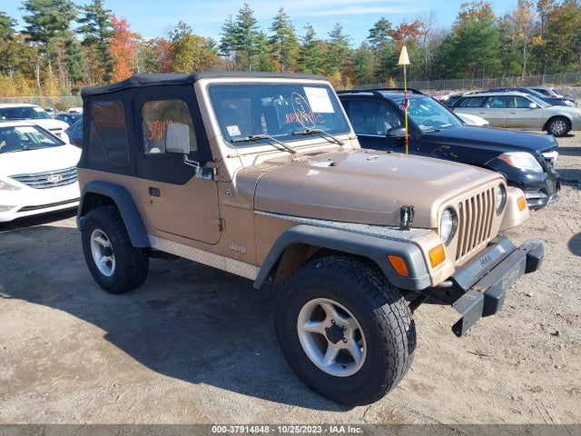 1999 JEEP WRANGLER SE VIN: 1J4FY29P3XP407353