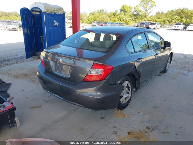2012 HONDA CIVIC SDN LX VIN: 19XFB2F54CE307198