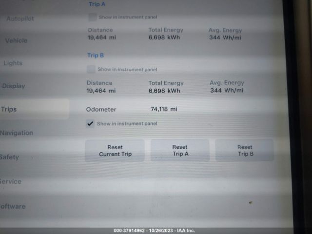 5YJSA1E28JF271493 Tesla Model S 75d/100d/p100d
