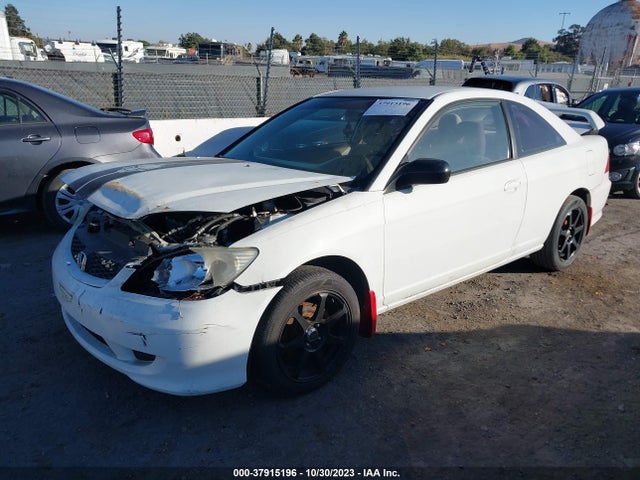 2005 HONDA CIVIC CPE LX VIN: 1HGEM22555L066890