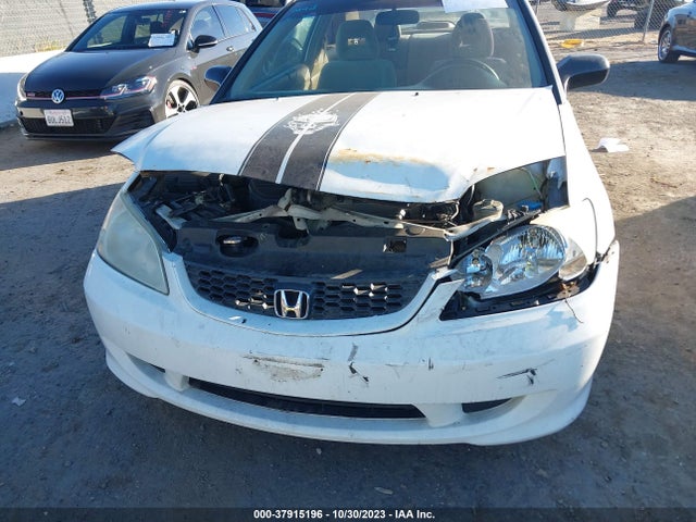 2005 HONDA CIVIC CPE LX VIN: 1HGEM22555L066890