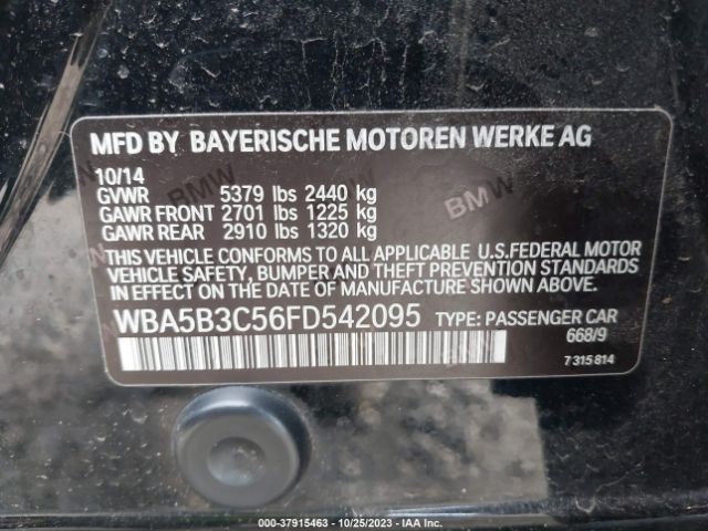 WBA5B3C56FD542095 BMW 535i Xdrive