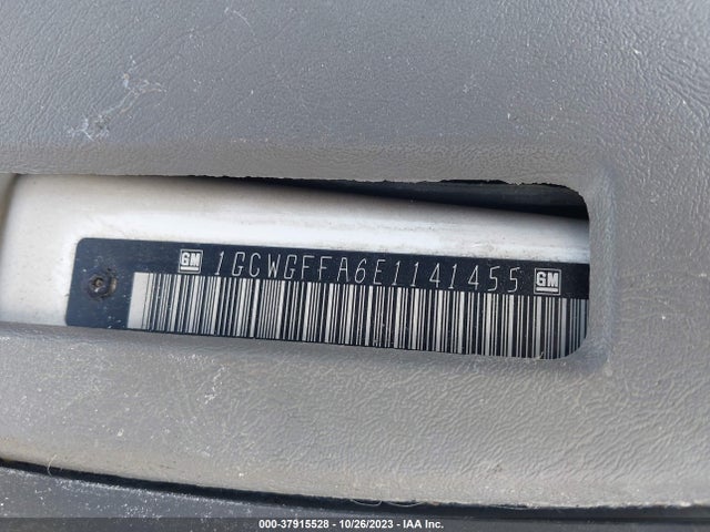 Chevrolet Express 2500 Work Van 2014 1GCWGFFA6E1141455 Image 9