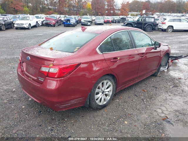2016 SUBARU LEGACY 2.5I PREMIUM VIN: 4S3BNAC62G3013356