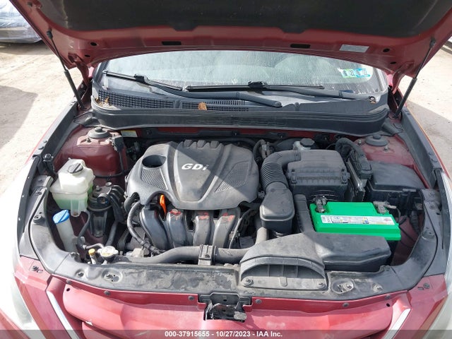 2013 HYUNDAI SONATA GLS VIN: 5NPEB4AC1DH605296