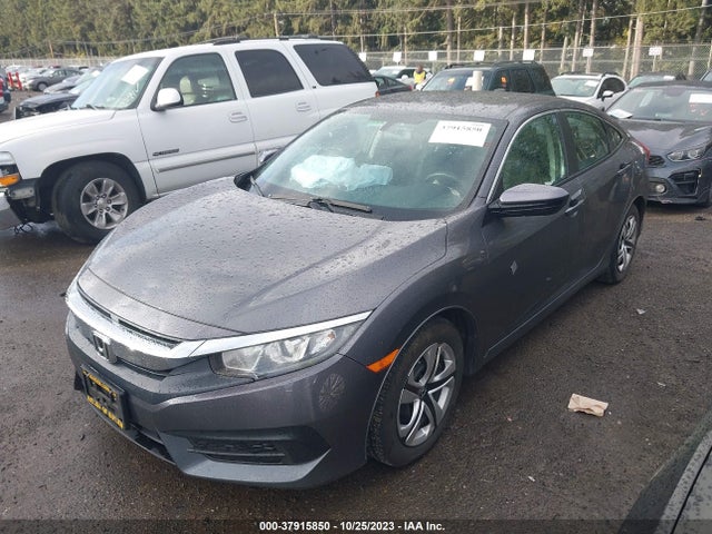 Honda Civic Sedan Lx 2017 2HGFC2F56HH540350 Image 2