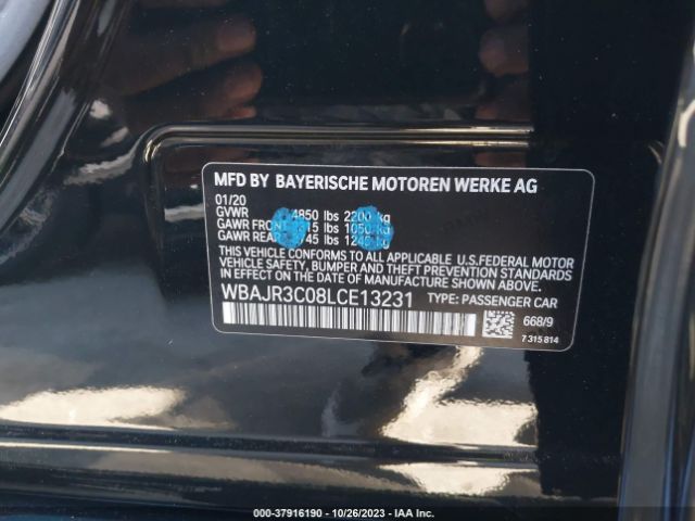 WBAJR3C08LCE13231 BMW 5 Series 530i