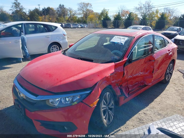 2018 HONDA CIVIC EX-L VIN: JHMFC1F76JX007943