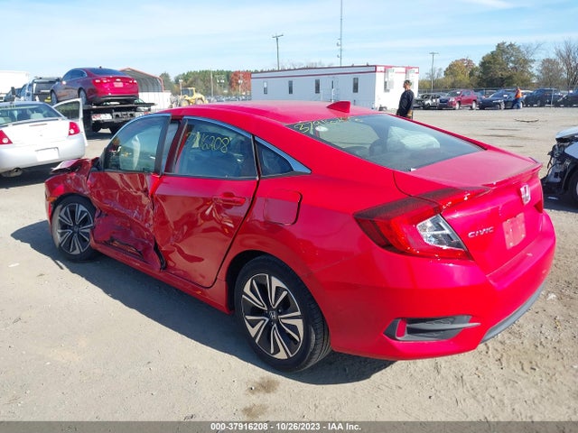 2018 HONDA CIVIC EX-L VIN: JHMFC1F76JX007943