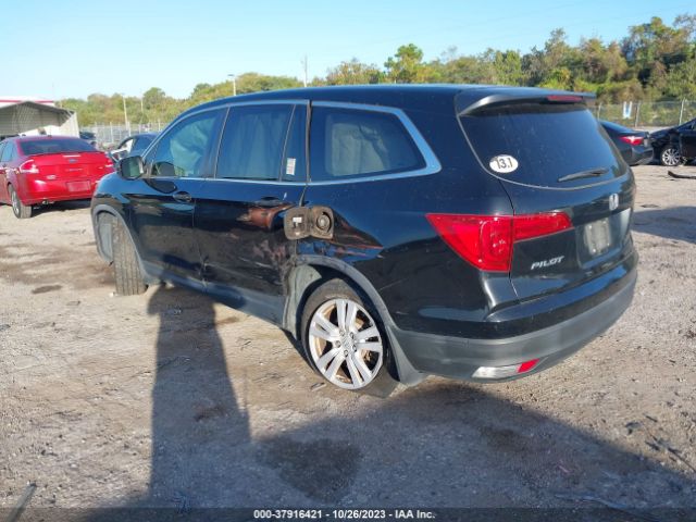 5FNYF5H14HB035925 Honda PILOT LX