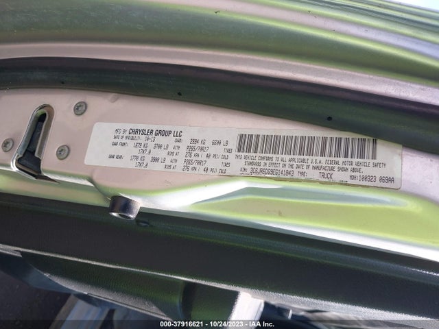 RAM 1500 Tradesman 2014 3C6JR6DG9EG141843 Image 9