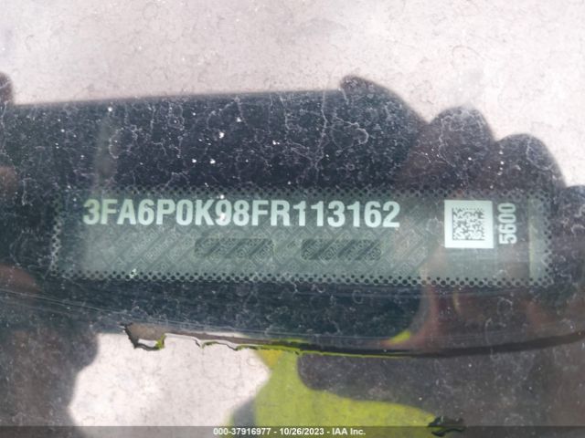 3FA6P0K98FR113162 Ford Fusion Titanium