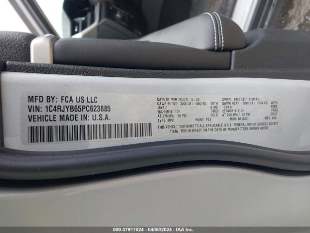 2023 JEEP GRAND CHEROKEE 4XE 1C4RJYB65PC623885 Photo 8