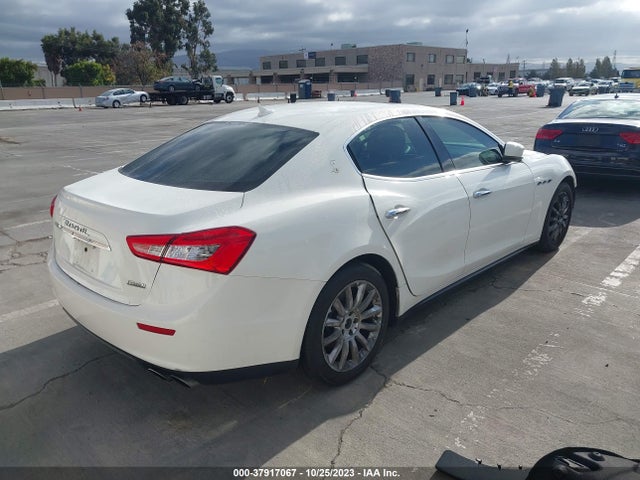 2014 MASERATI GHIBLI VIN: ZAM57XSA7E1105583