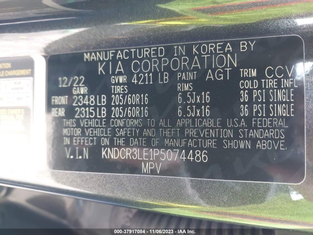 KIA NIRO EX 2023 KNDCR3LE1P5074486 Image 9