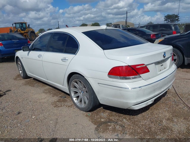 2007 BMW 7 SERIES 750I VIN: WBAHL835X7DT09409