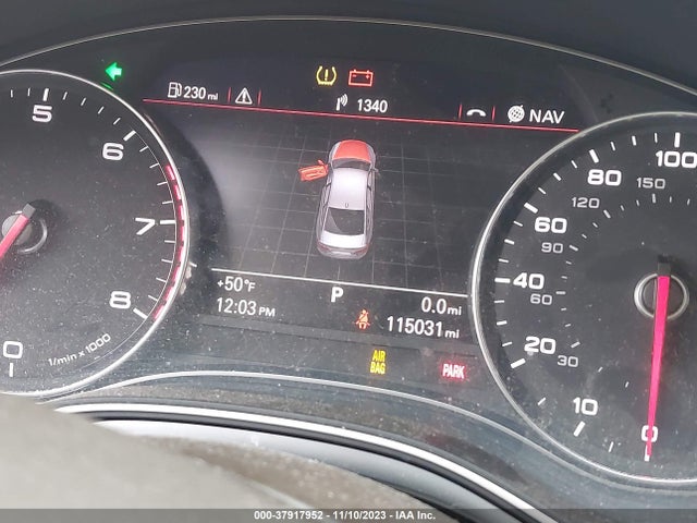 2012 AUDI A6 3.0T PREMIUM PLUS VIN: WAUGGAFC9CN038025