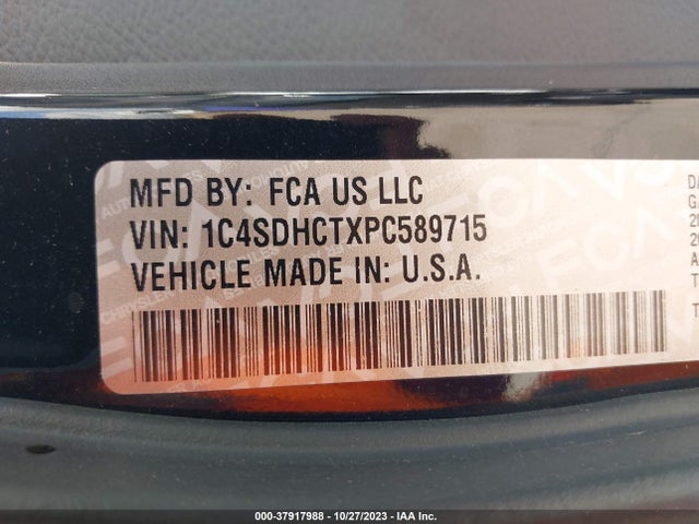 Dodge Durango R/t Plus Rwd 2023 1C4SDHCTXPC589715 Image 9