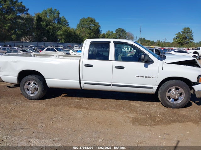 2005 DODGE RAM 2500 SLT VIN: 3D7KR28CX5G704076