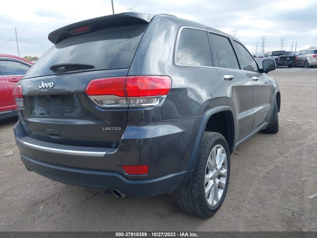 2017 JEEP GRAND CHEROKEE LIMITED 4X4 VIN: 1C4RJFBG1HC792672