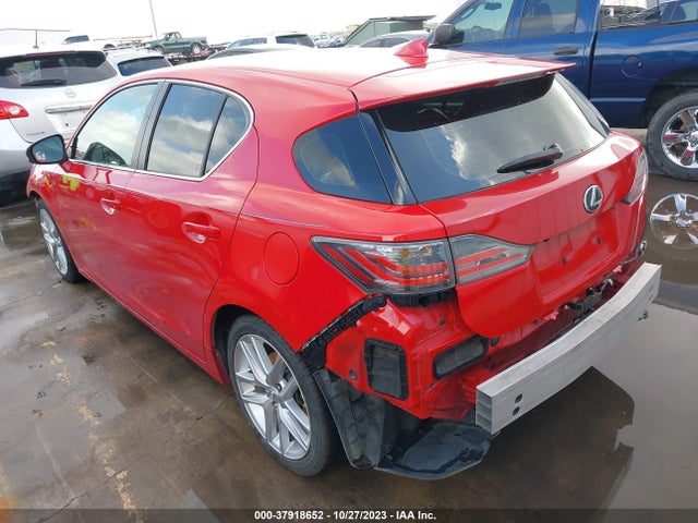 JTHKD5BH7G2251740 Lexus Ct 200h Hybrid