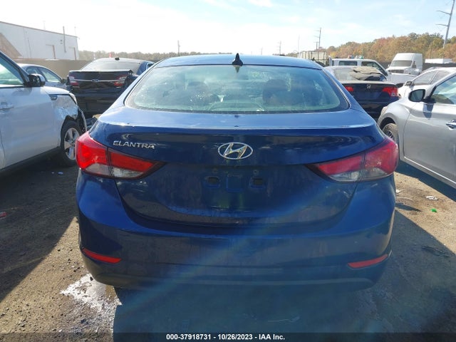 2016 HYUNDAI ELANTRA SE VIN: 5NPDH4AEXGH655940
