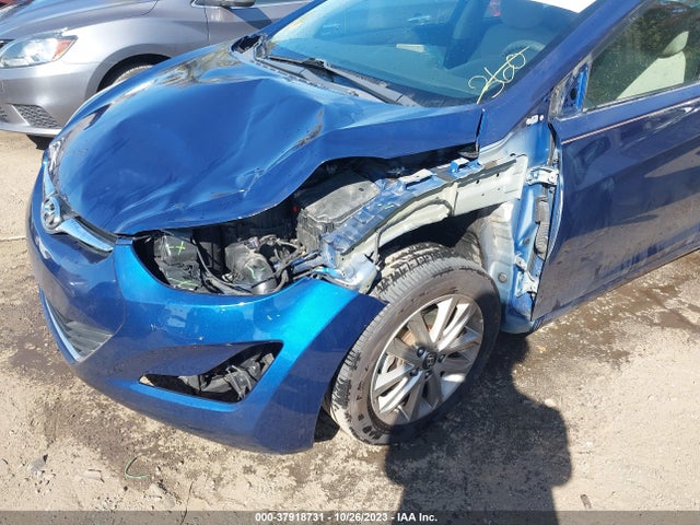 2016 HYUNDAI ELANTRA SE VIN: 5NPDH4AEXGH655940