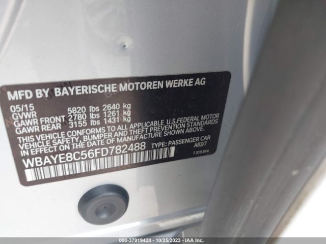 WBAYE8C56FD782488 BMW 750LI