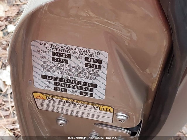 2003 JAGUAR XJ SAJDA14C43LF59115 Photo 8