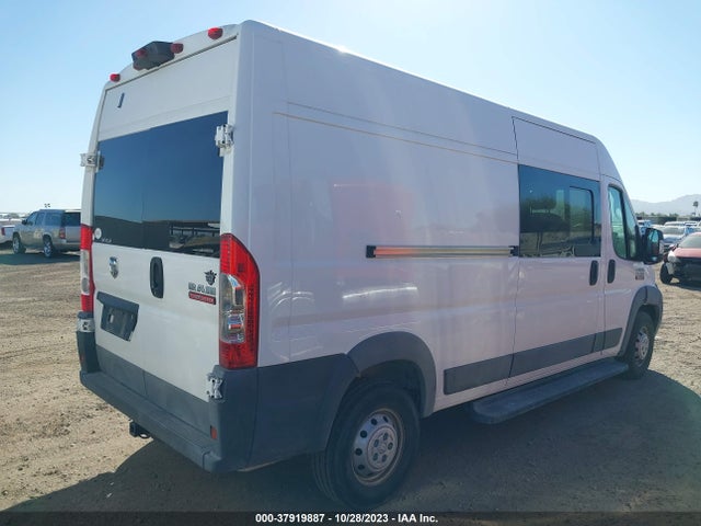 2018 RAM PROMASTER CARGO VAN VIN: 3C6TRVDG3JE101153
