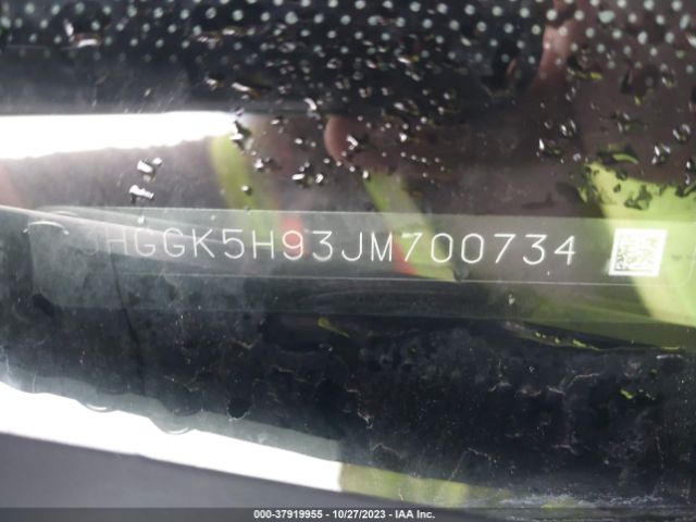 3HGGK5H93JM700734 Honda Fit Ex-l
