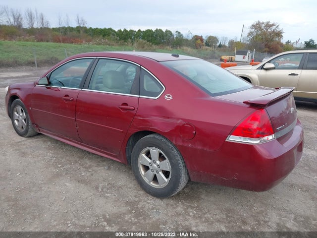 2009 CHEVROLET IMPALA LT VIN: 2G1WT57K891123285