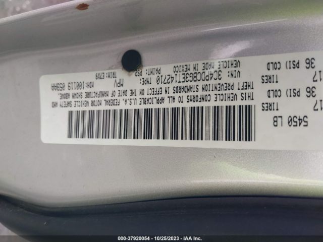 3C4PDCBG3ET142710 Dodge Journey Sxt