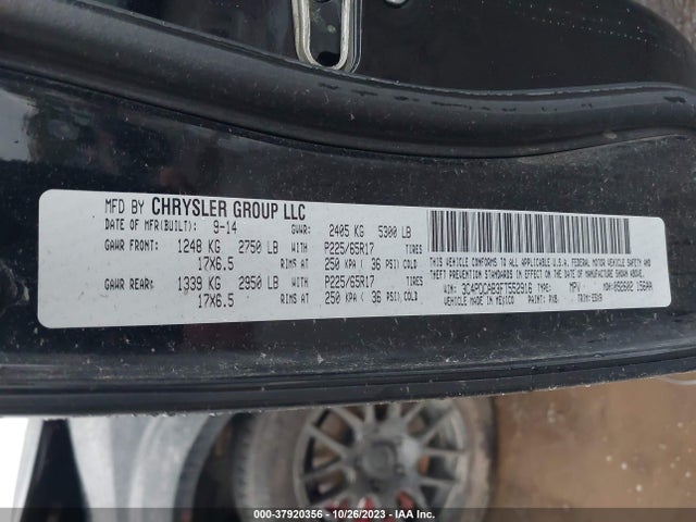 Dodge JOURNEY SE 2015 3C4PDCAB3FT552916 Image 9