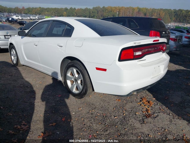 2013 DODGE CHARGER SE VIN: 2C3CDXBG9DH624776