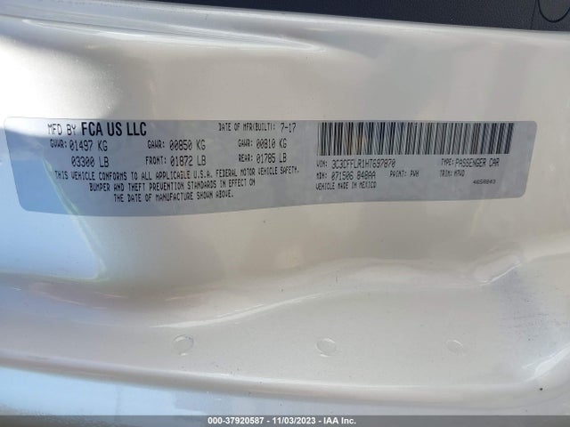 2017 FIAT 500 3C3CFFLR1HT697870 Photo 8